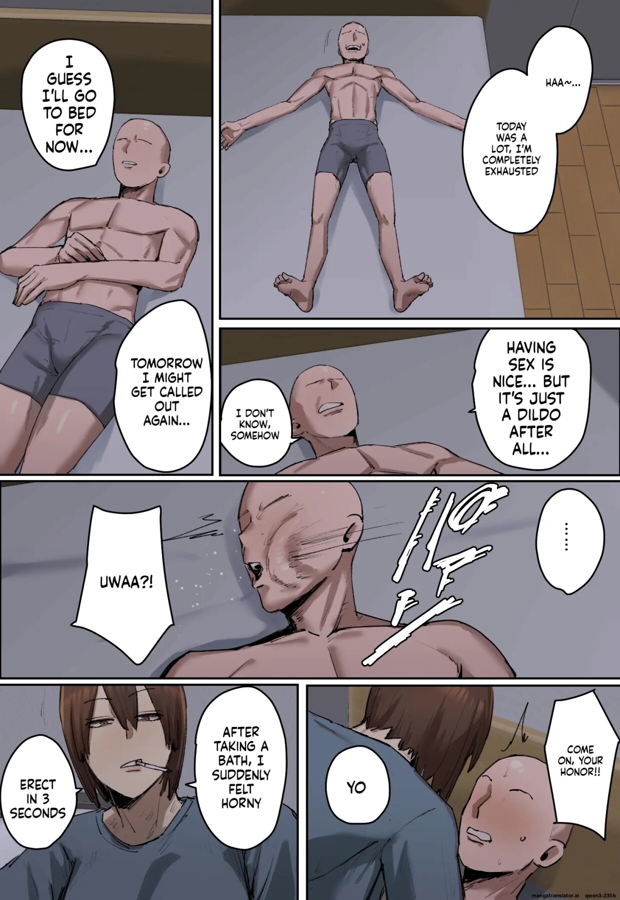 Hentai Manga Comic-Verdict: The defendant is sentenced to my dildo punishment.-Read-13